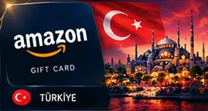 گیفت کارت آمازون ترکیه