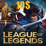 گيفت كارت 10 دلاری League Of Legends