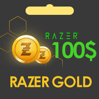 گیفت کارت 100 دلاری Razer Gold ریزر گلد گلوبال