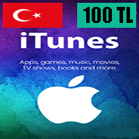 گیفت کارت 100 لیر آیتونز ترکیه