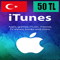 گیفت کارت 50 لیر آیتونز ترکیه
