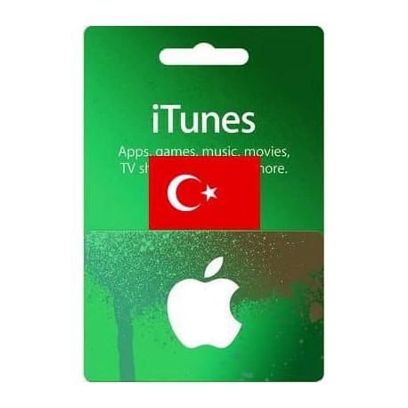 گیفت کارت 100 لیر آیتونز ترکیه
