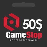 گيفت كارت 50 دلاری GameStop گیم استاپ