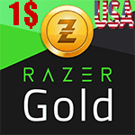گیفت کارت 1 دلاری Razer Gold ریزر گلد گلوبال