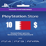 گیفت کارت 10 دلاری پلی استیشن بحرین