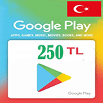گيفت كارت 250 لیر گوگل ترکیه