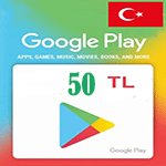 گيفت كارت 50 لیر گوگل ترکیه
