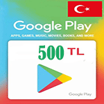 گيفت كارت 500 لیر گوگل ترکیه